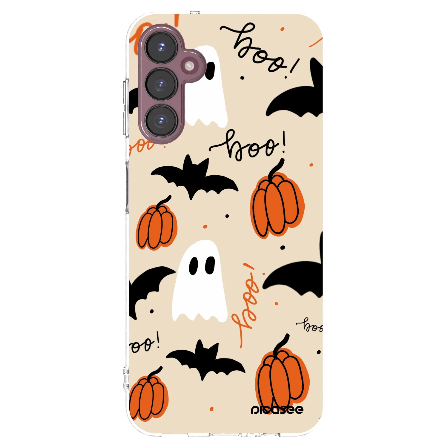 Picasee Samsung Galaxy A05s A057G Hülle - Transparentes Silikon - Halloween 26