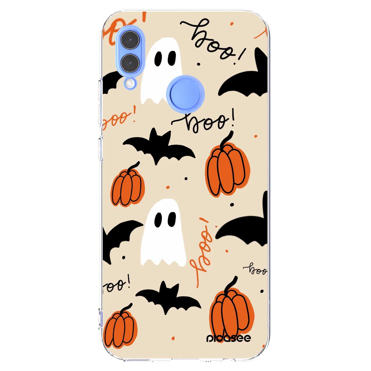 Picasee Huawei P Smart 2019 Hülle - Transparentes Silikon - Halloween 26