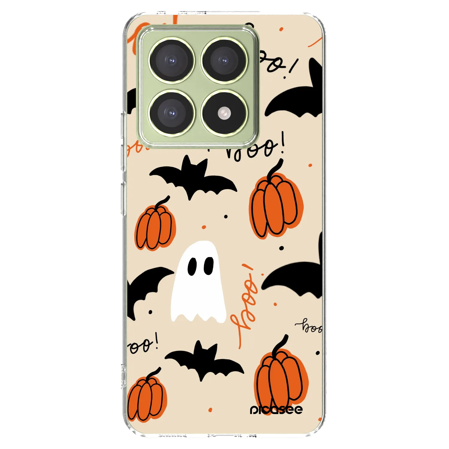 Picasee Xiaomi 14T Hülle - Transparentes Silikon - Halloween 26
