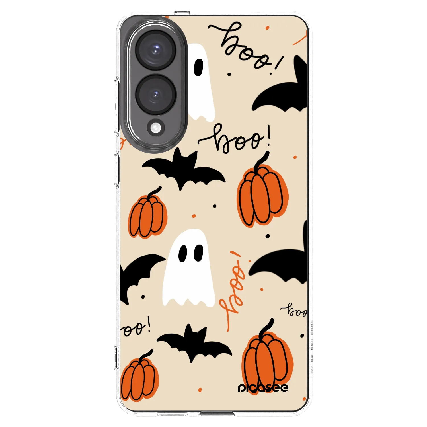 Picasee Samsung Galaxy S25 Edge 5G Hülle - Transparentes Silikon - Halloween 26