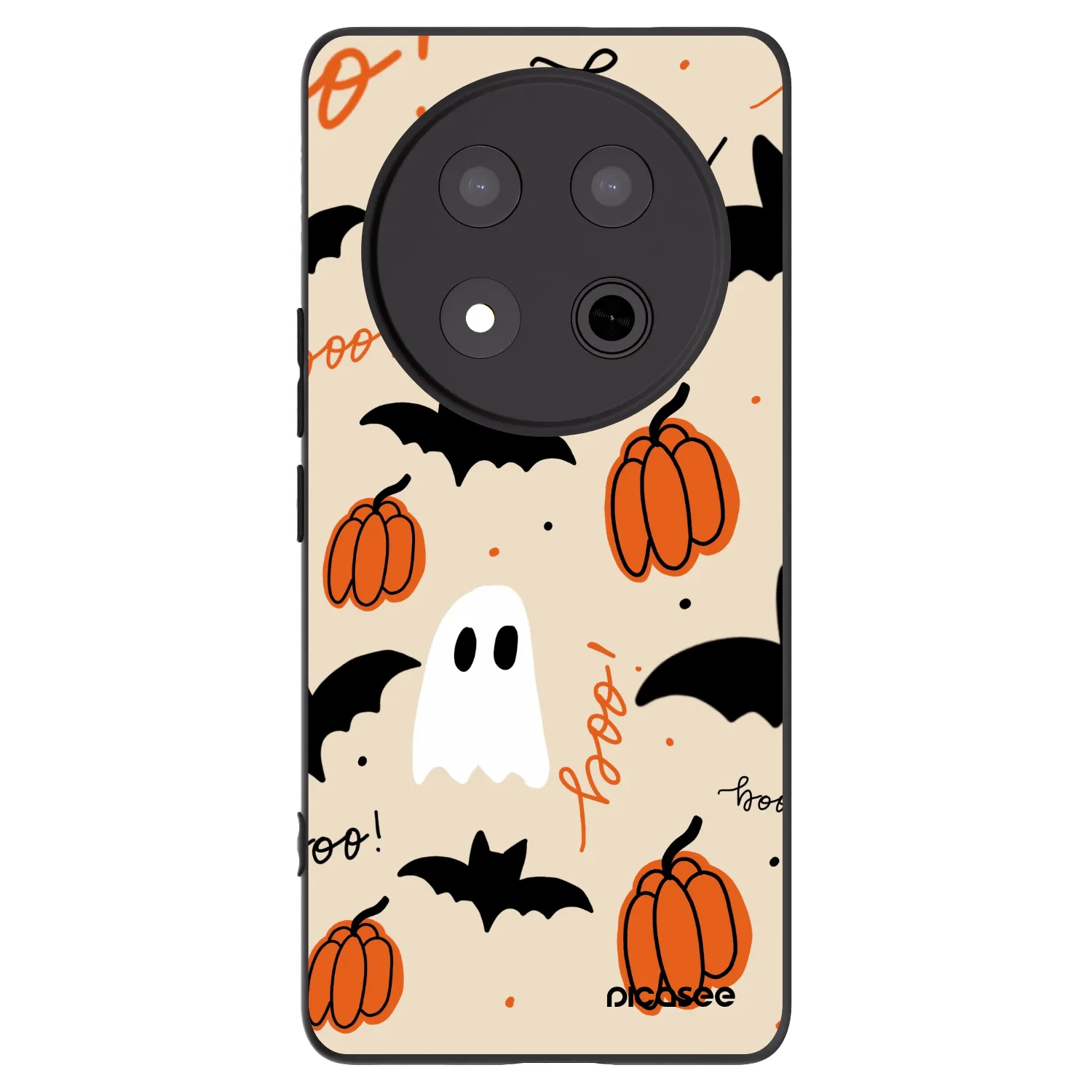 Picasee Honor Magic7 Lite 5G Hülle - Schwarzes Silikon - Halloween 26