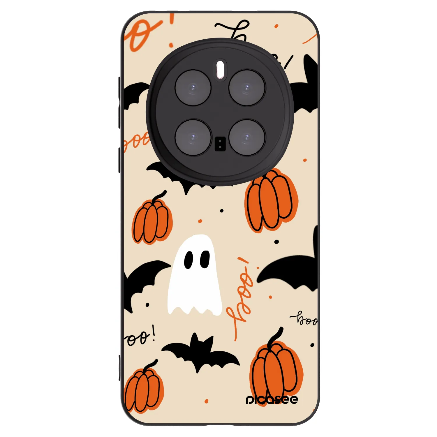 Picasee Honor Magic7 Pro 5G Hülle - Schwarzes Silikon - Halloween 26