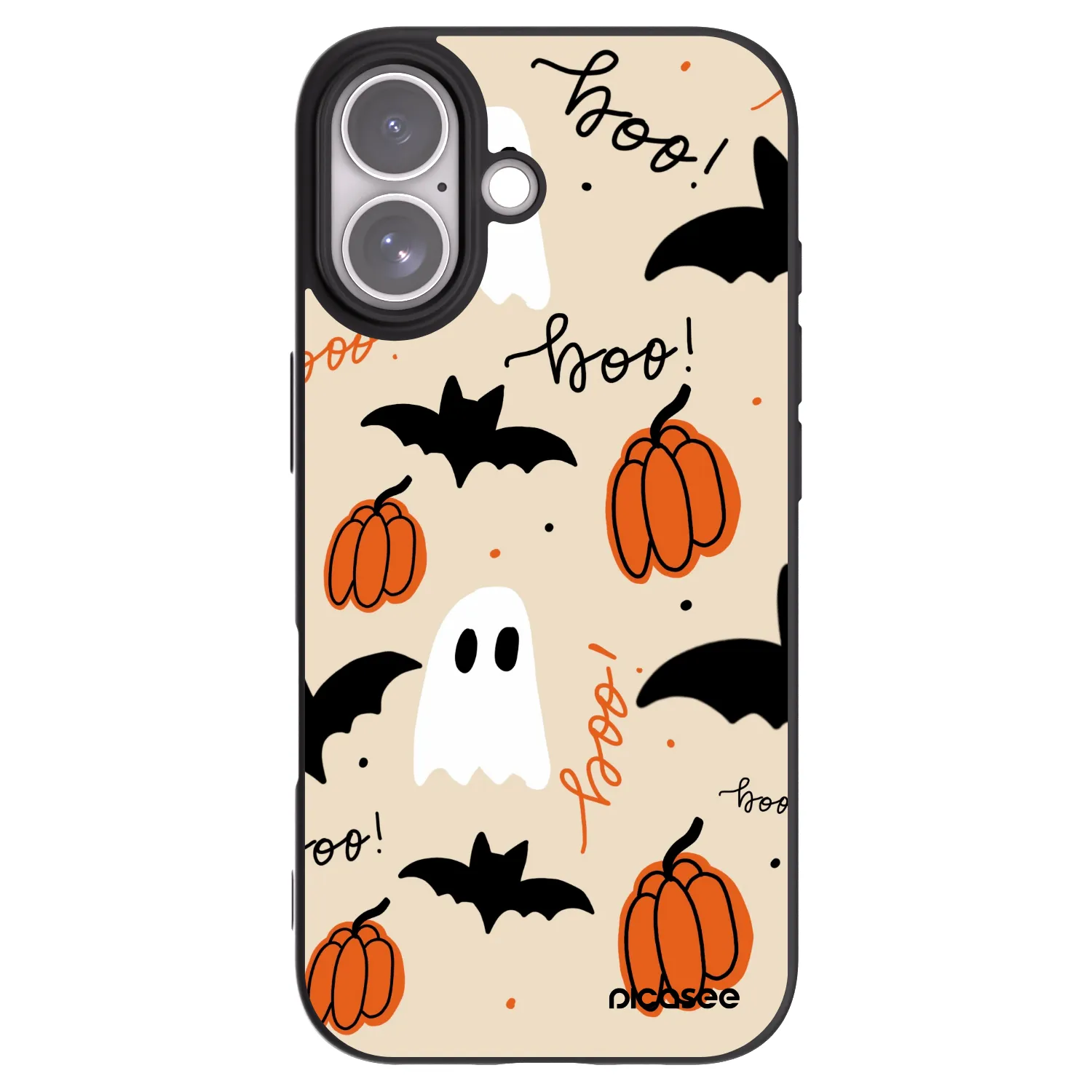 Picasee Apple iPhone 17 Hülle - Schwarzes Silikon - Halloween 26