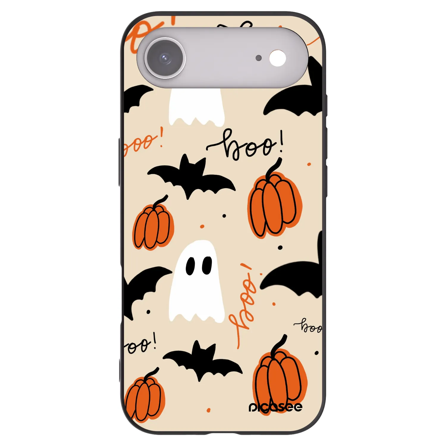 Picasee Apple iPhone Air Hülle - Schwarzes Silikon - Halloween 26