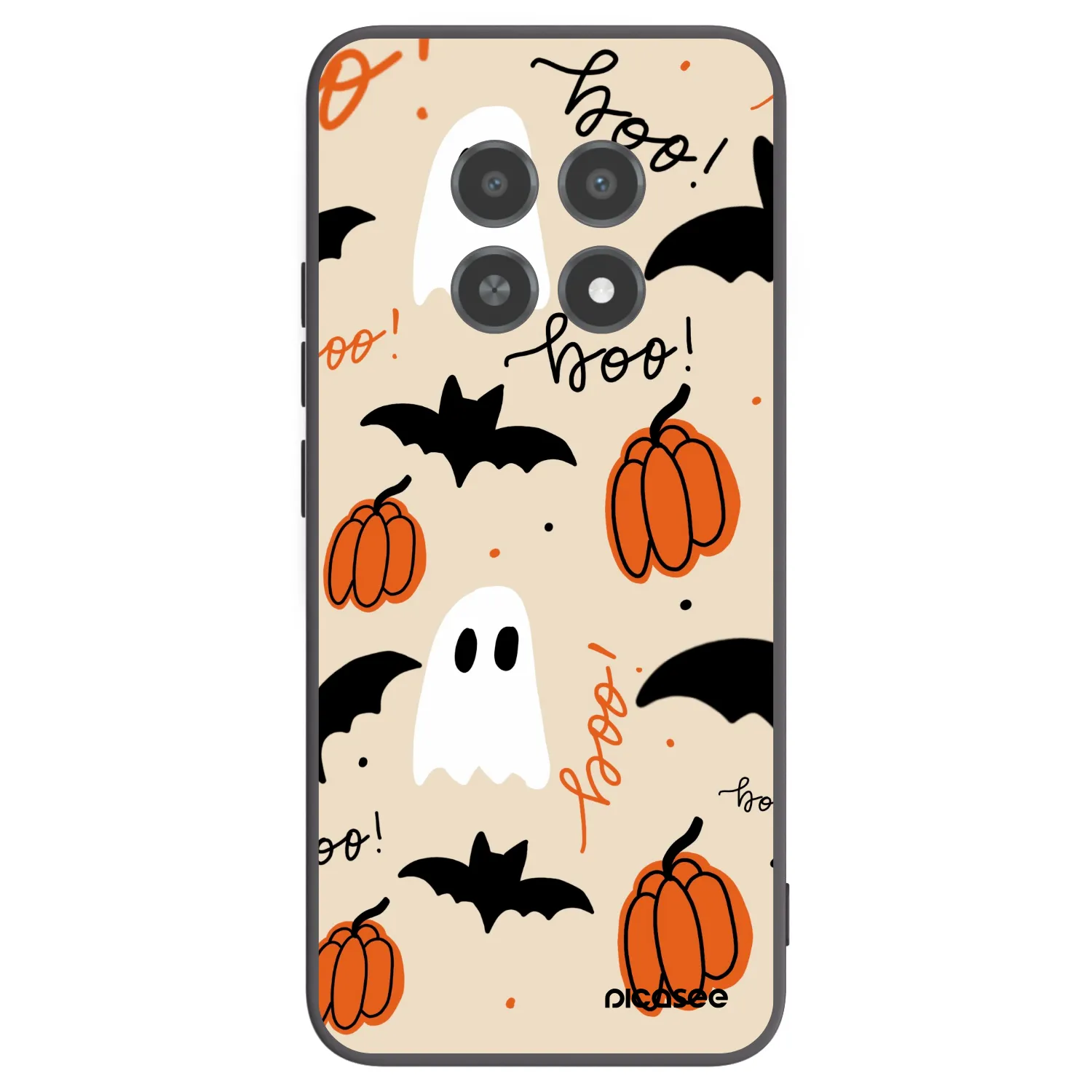 Picasee Realme 12X Hülle - Schwarzes Silikon - Halloween 26