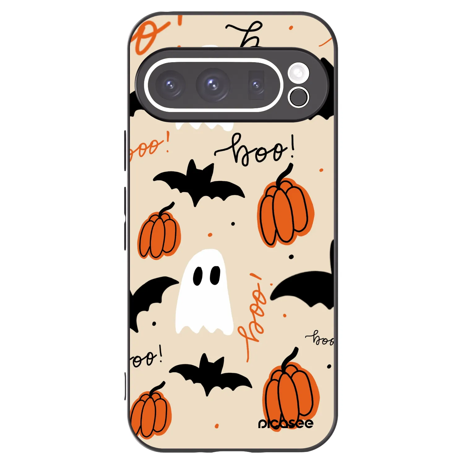 Picasee Google Pixel 9 Pro XL Hülle - Schwarzes Silikon - Halloween 26