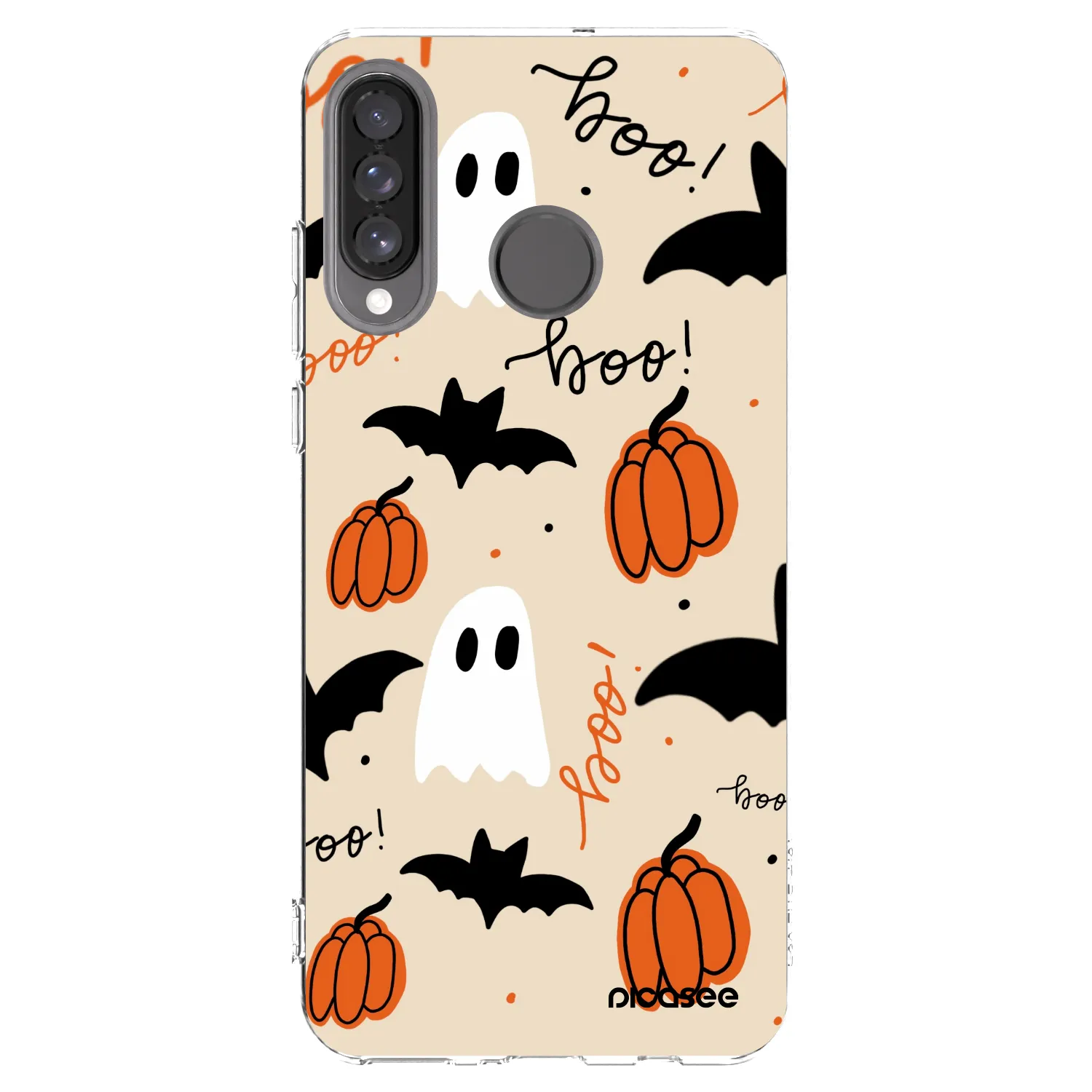 Picasee Huawei P30 Lite Hülle - Transparentes Silikon - Halloween 26