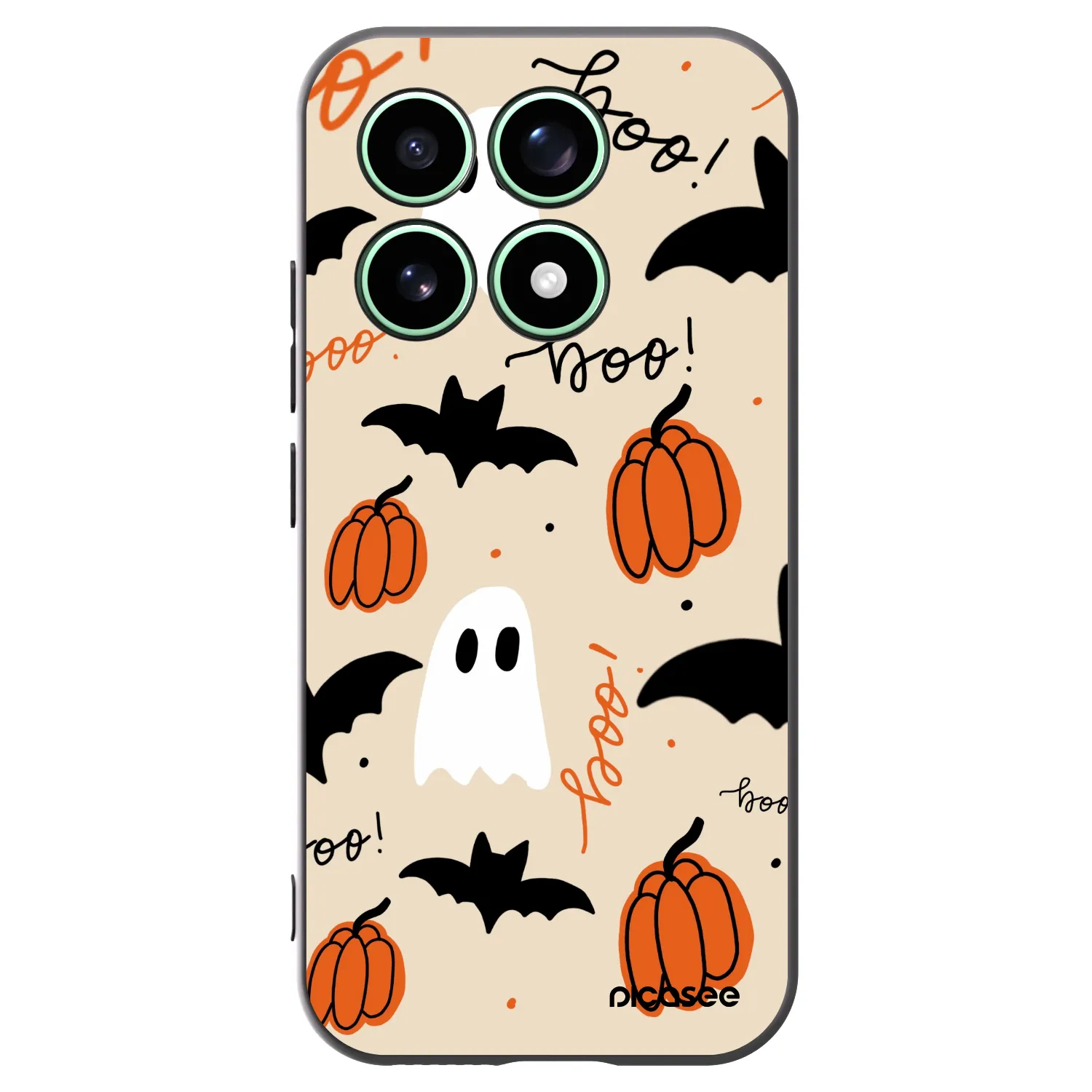 Picasee Xiaomi 17 Hülle - Schwarzes Silikon - Halloween 26