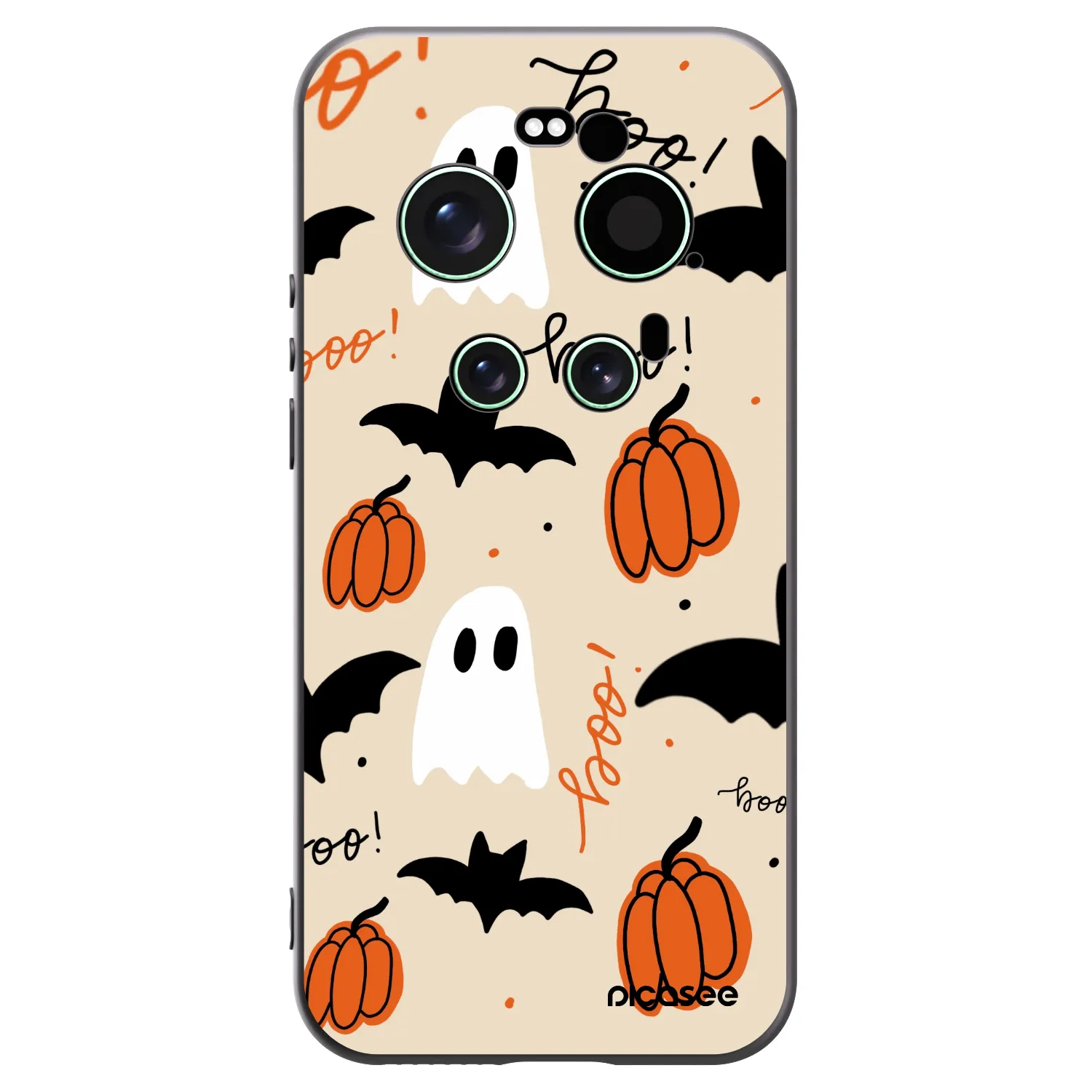 Picasee Xiaomi 17 Ultra Hülle - Schwarzes Silikon - Halloween 26