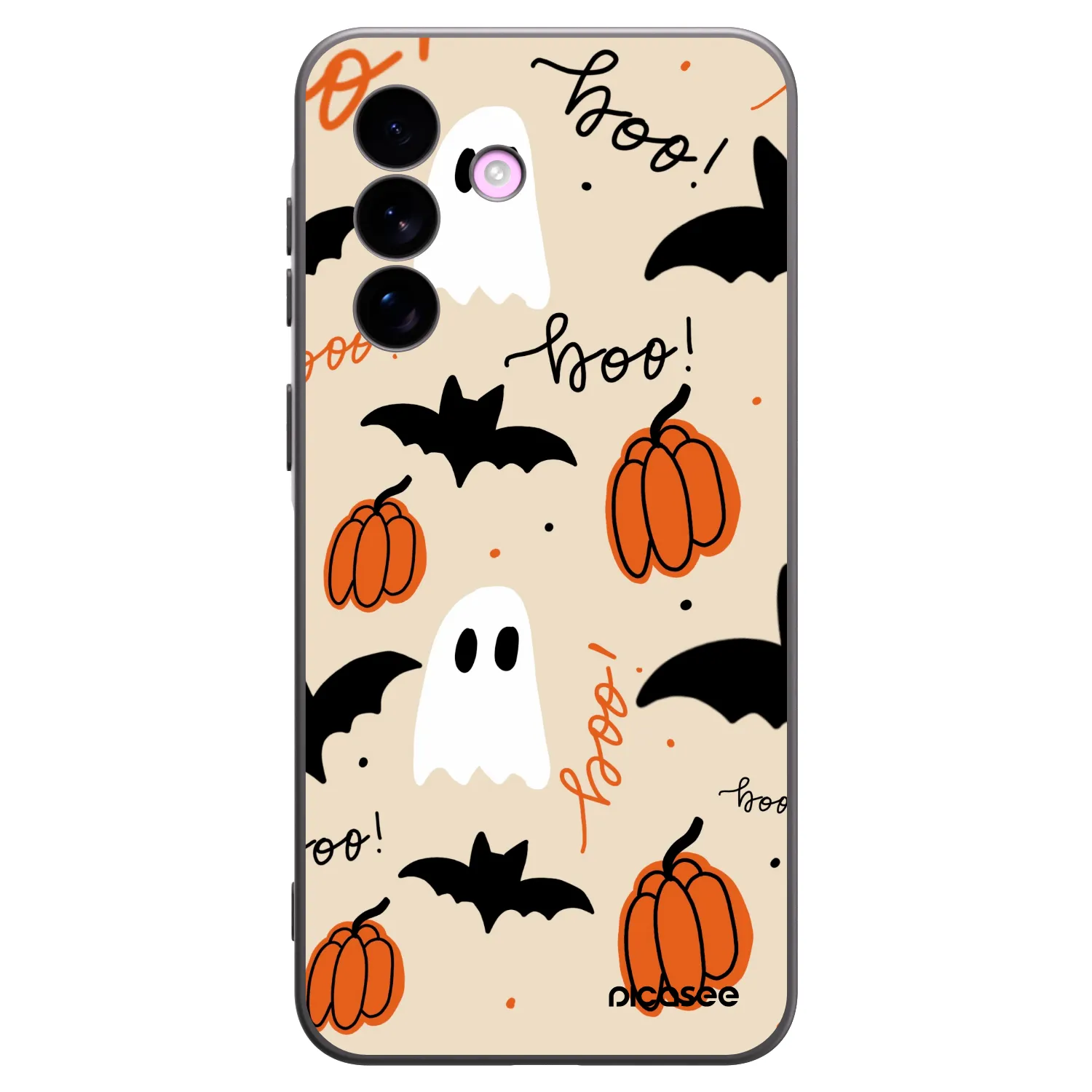 Picasee Samsung Galaxy A57 5G Hülle - Schwarzes Silikon - Halloween 26