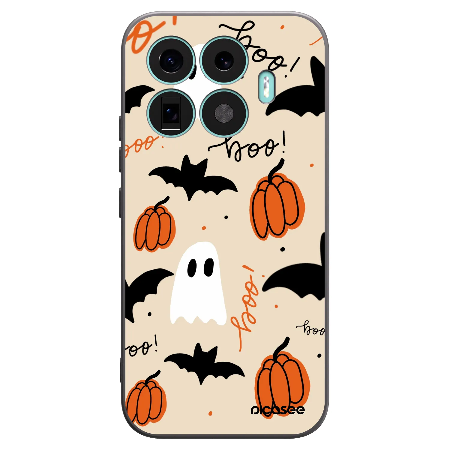 Picasee Xiaomi 17T Hülle - Schwarzes Silikon - Halloween 26