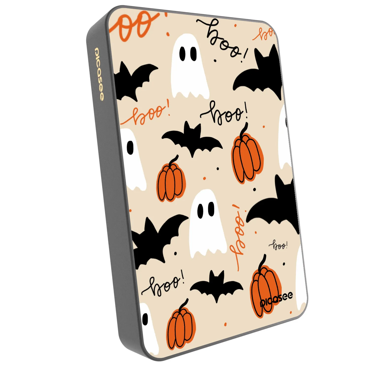 Picasee Powerbank mit MagSafe 10 000 mAh Grau - Halloween 26