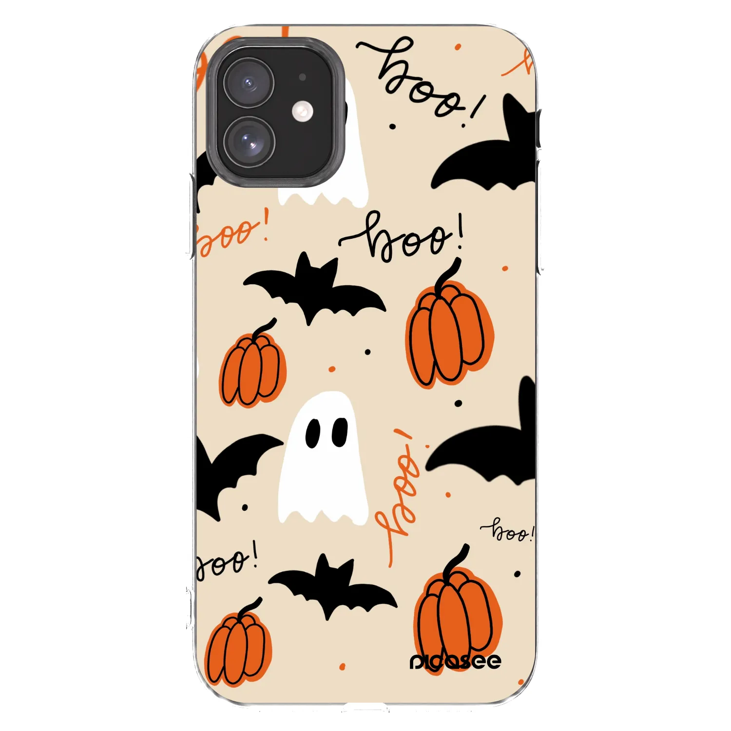 Picasee Apple iPhone 11 Hülle - Transparentes Silikon - Halloween 26
