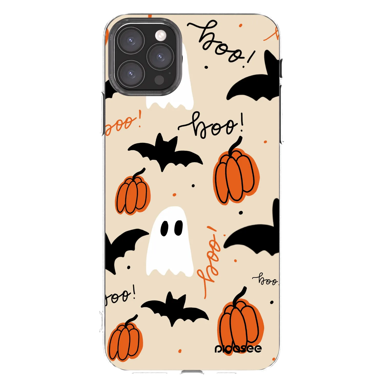Picasee Apple iPhone 11 Pro Max Hülle - Transparentes Silikon - Halloween 26