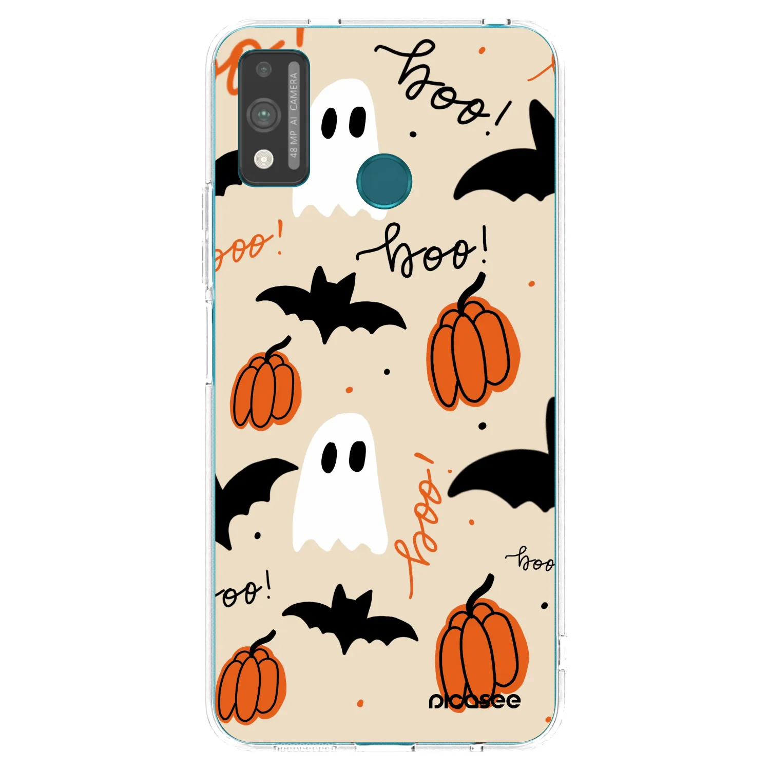 Picasee Honor 9X Lite Hülle - Transparentes Silikon - Halloween 26