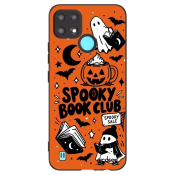 Hülle für Realme C21 - Spooky book club