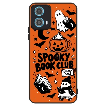 Hülle für Motorola Moto G34 5G - Spooky book club