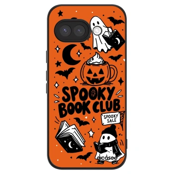 Hülle für Google Pixel 9a - Spooky book club