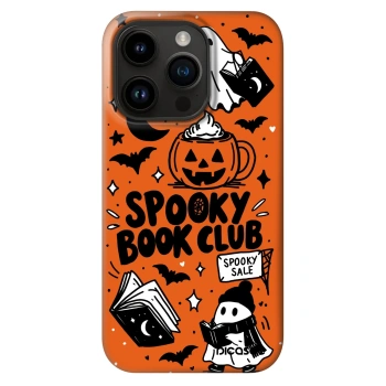 Hülle für Apple iPhone 14 Pro - Spooky book club