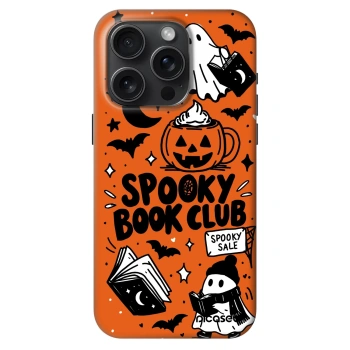 Hülle für Apple iPhone 15 Pro - Spooky book club