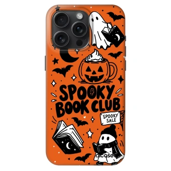 Hülle für Apple iPhone 15 Pro Max - Spooky book club