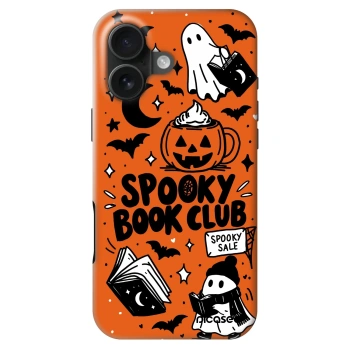 Hülle für Apple iPhone 16 - Spooky book club