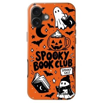 Hülle für Apple iPhone 16 Plus - Spooky book club