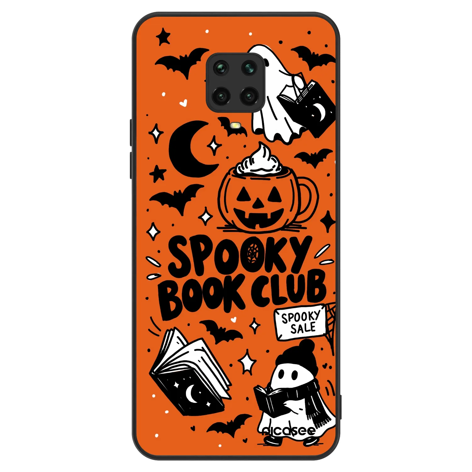 Picasee ULTIMATE CASE für Xiaomi Redmi Note 9 Pro - Spooky book club