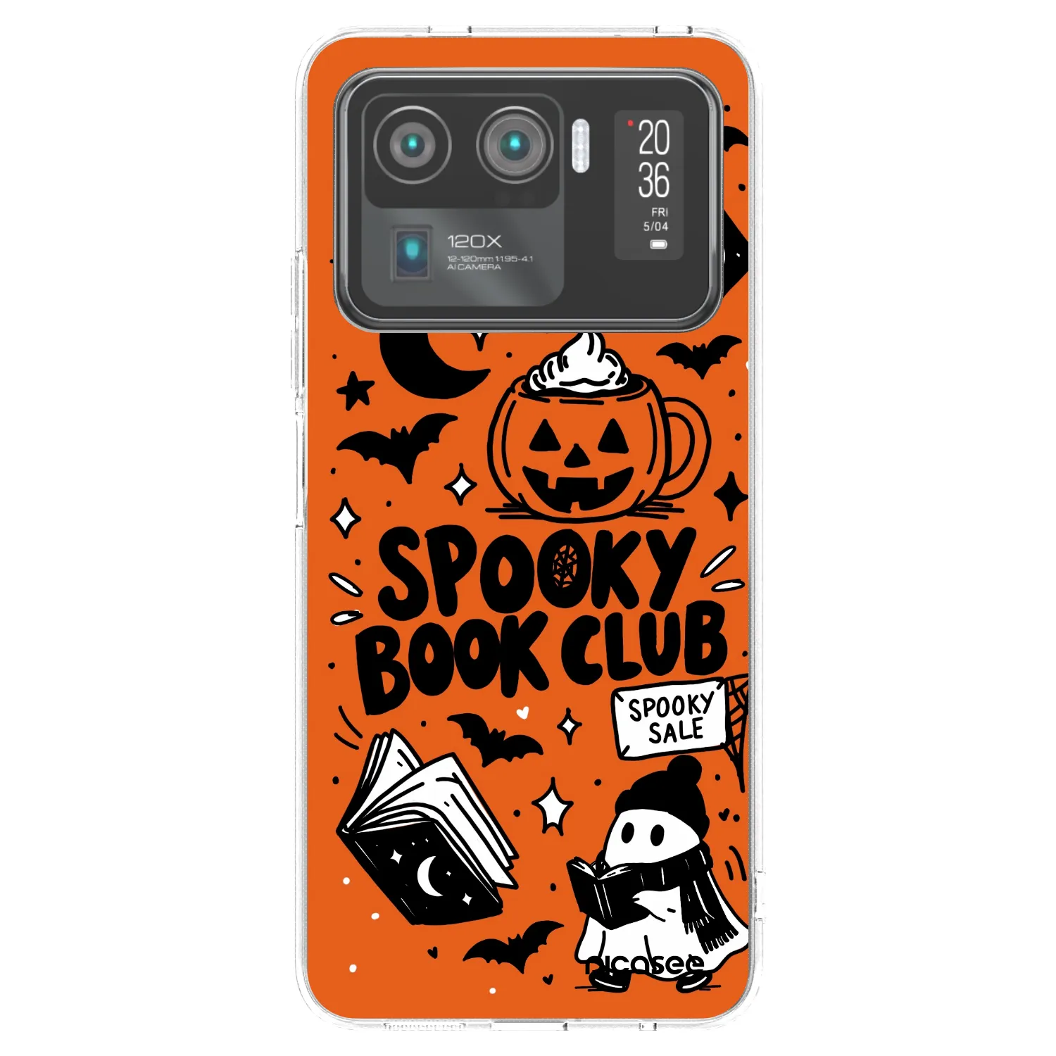 Picasee Xiaomi Mi 11 Ultra Hülle - Transparentes Silikon - Spooky book club