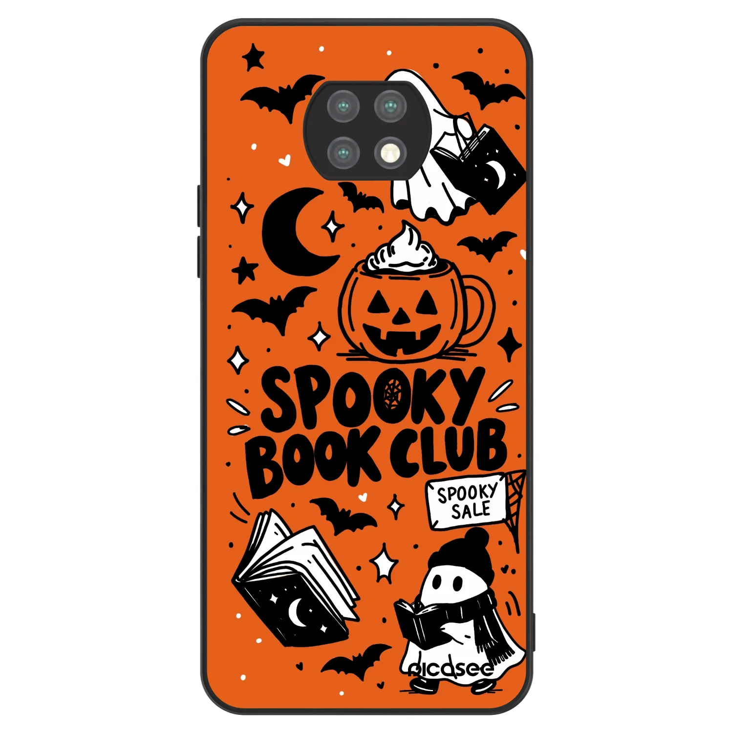 Picasee ULTIMATE CASE für Xiaomi Redmi Note 9T - Spooky book club