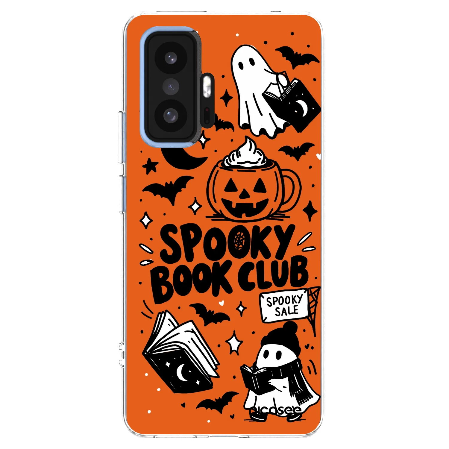 Picasee Xiaomi 11T Hülle - Transparentes Silikon - Spooky book club