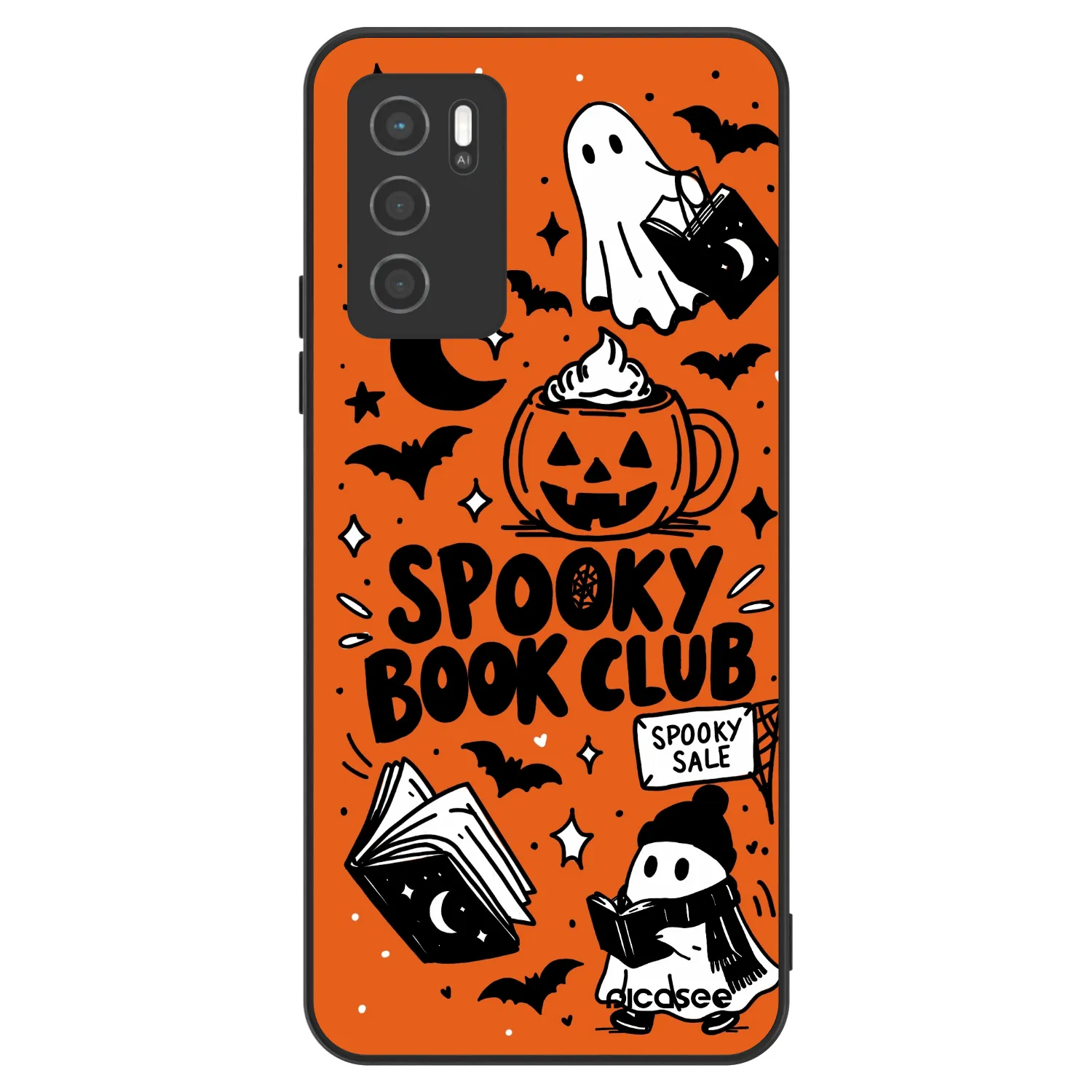 Picasee ULTIMATE CASE für OPPO A16s - Spooky book club
