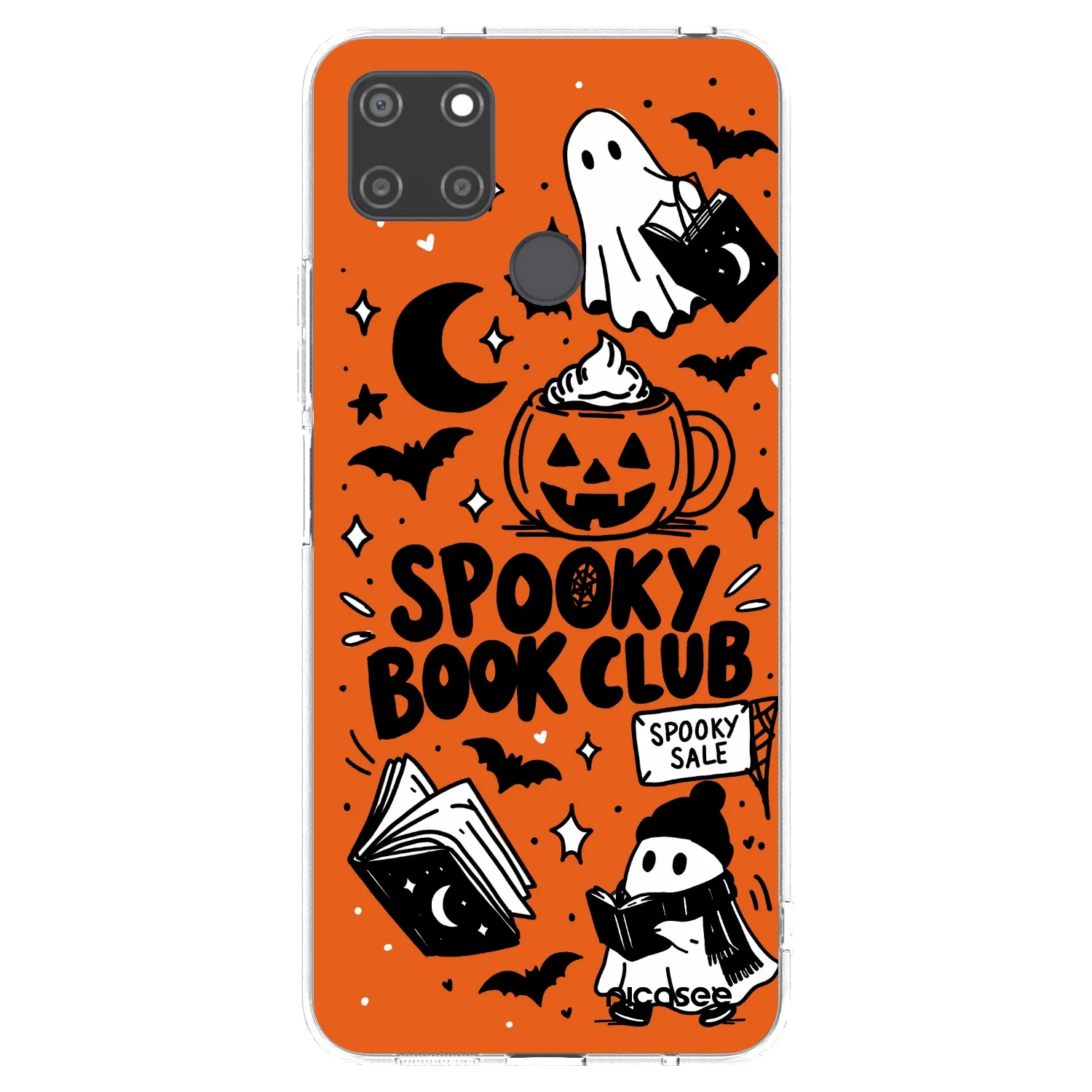 Picasee Realme C21Y Hülle - Transparentes Silikon - Spooky book club