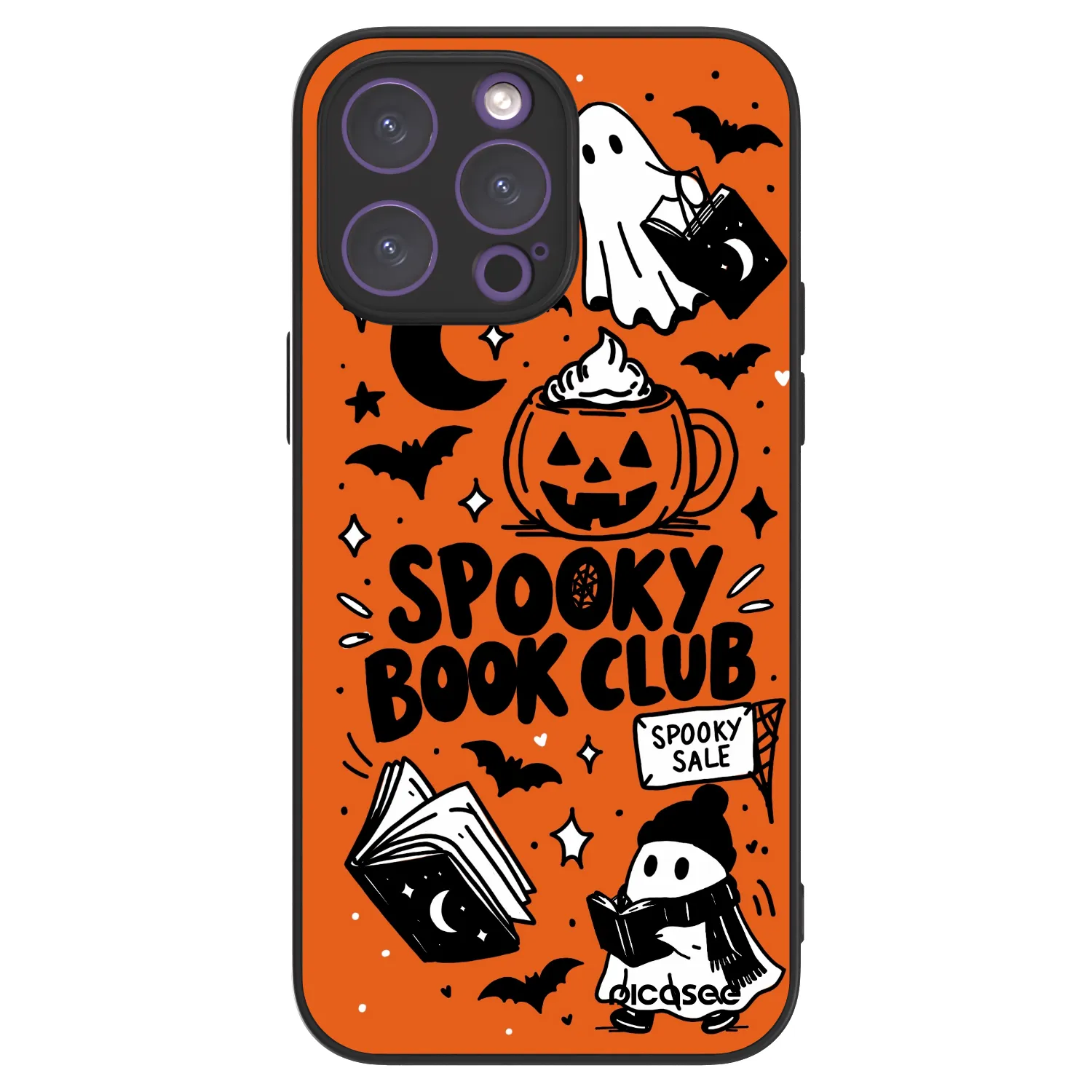 Picasee ULTIMATE CASE MagSafe für Apple iPhone 14 Pro Max - Spooky book club