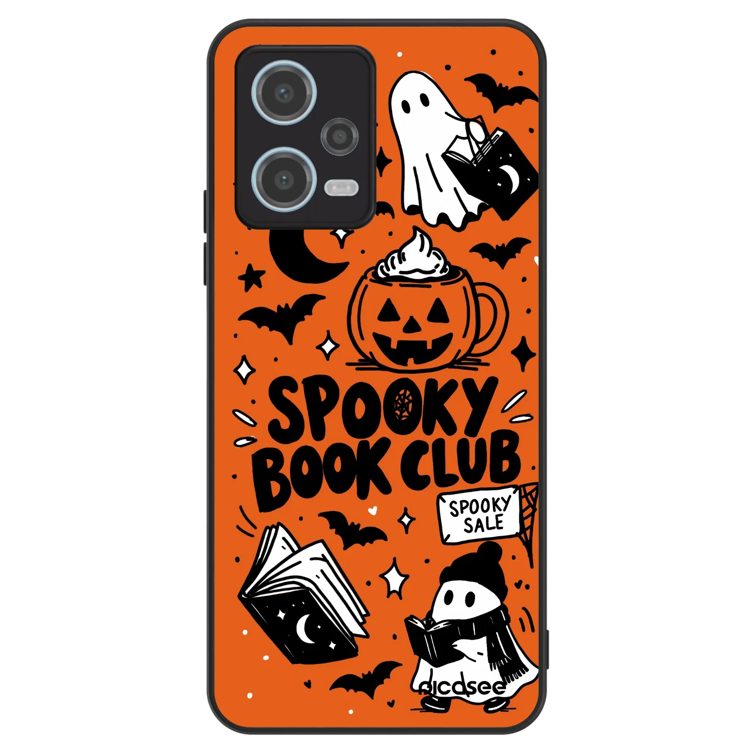 Picasee ULTIMATE CASE für Xiaomi Redmi Note 12 5G - Spooky book club