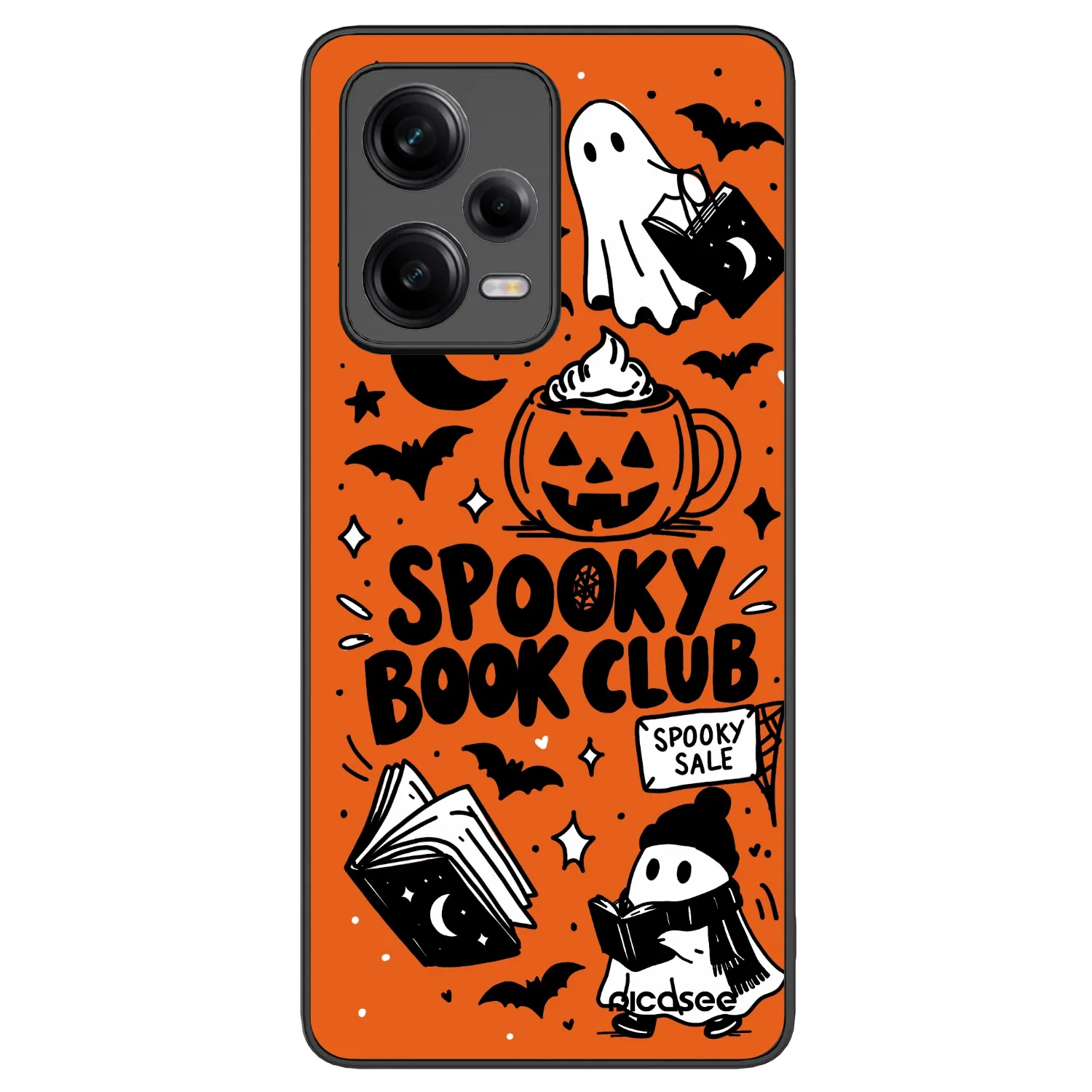 Picasee ULTIMATE CASE für Xiaomi Redmi Note 12 Pro 5G - Spooky book club