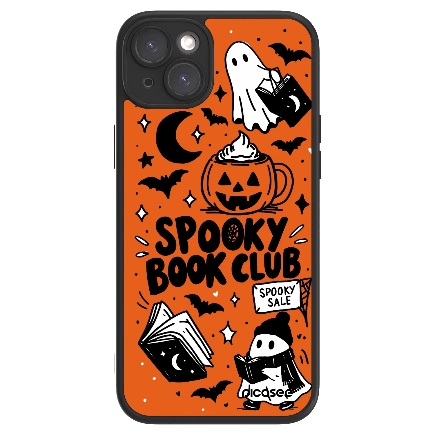 Picasee ULTIMATE CASE MagSafe für Apple iPhone 15 Plus - Spooky book club
