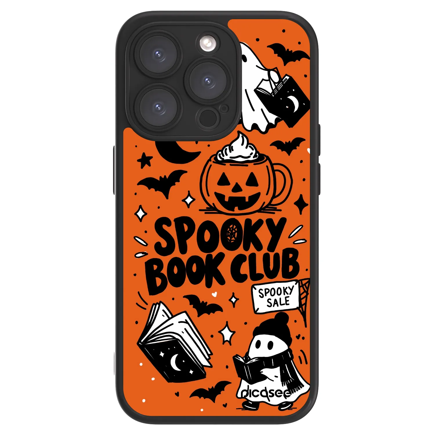 Picasee ULTIMATE CASE für Apple iPhone 15 Pro - Spooky book club