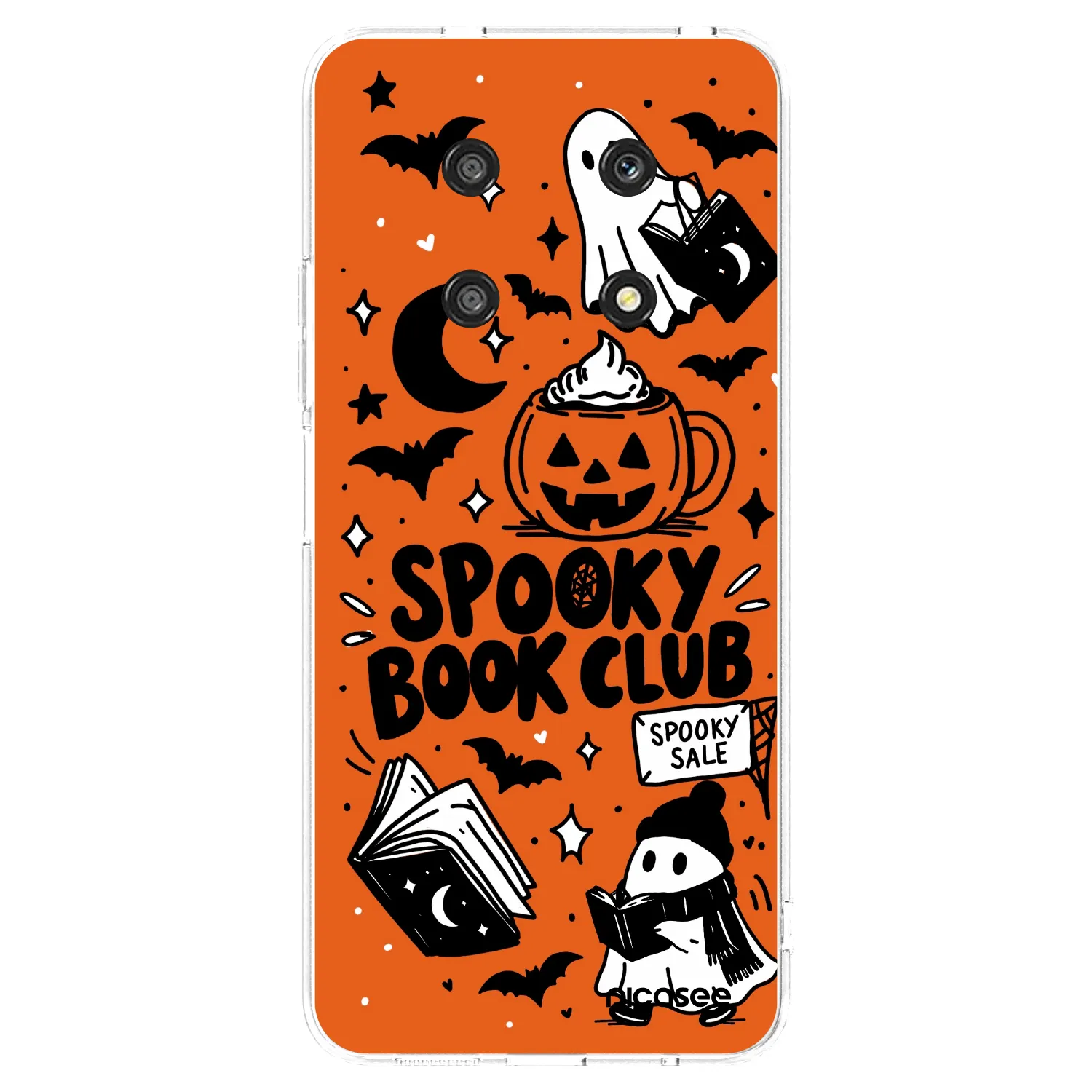 Picasee Honor Magic4 Lite 5G Hülle - Transparentes Silikon - Spooky book club