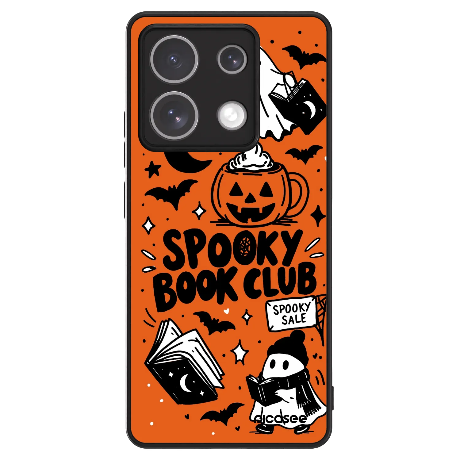 Picasee ULTIMATE CASE für Xiaomi Redmi Note 13 Pro 5G - Spooky book club