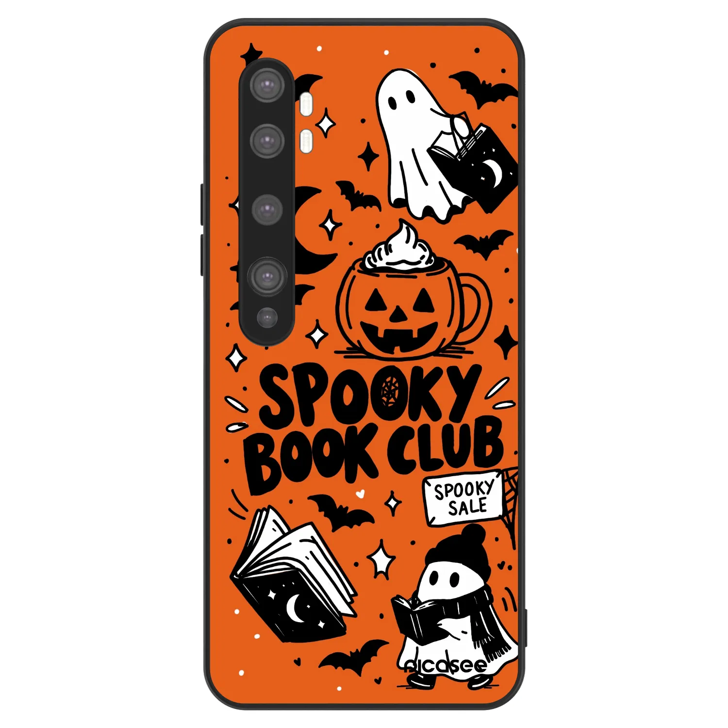 Picasee ULTIMATE CASE für Xiaomi Mi Note 10 (Pro) - Spooky book club