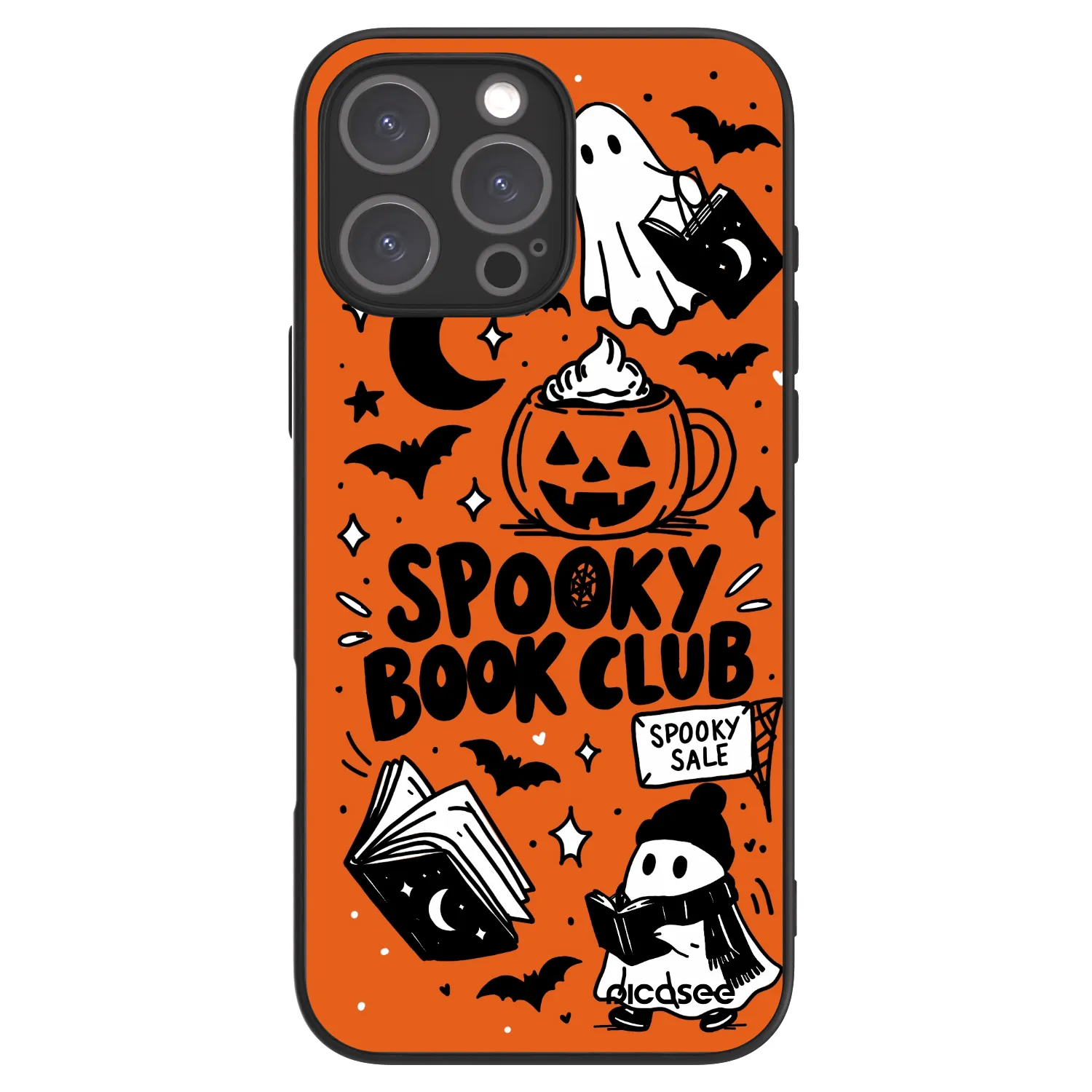 Picasee ULTIMATE CASE MagSafe für Apple iPhone 16 Pro Max - Spooky book club