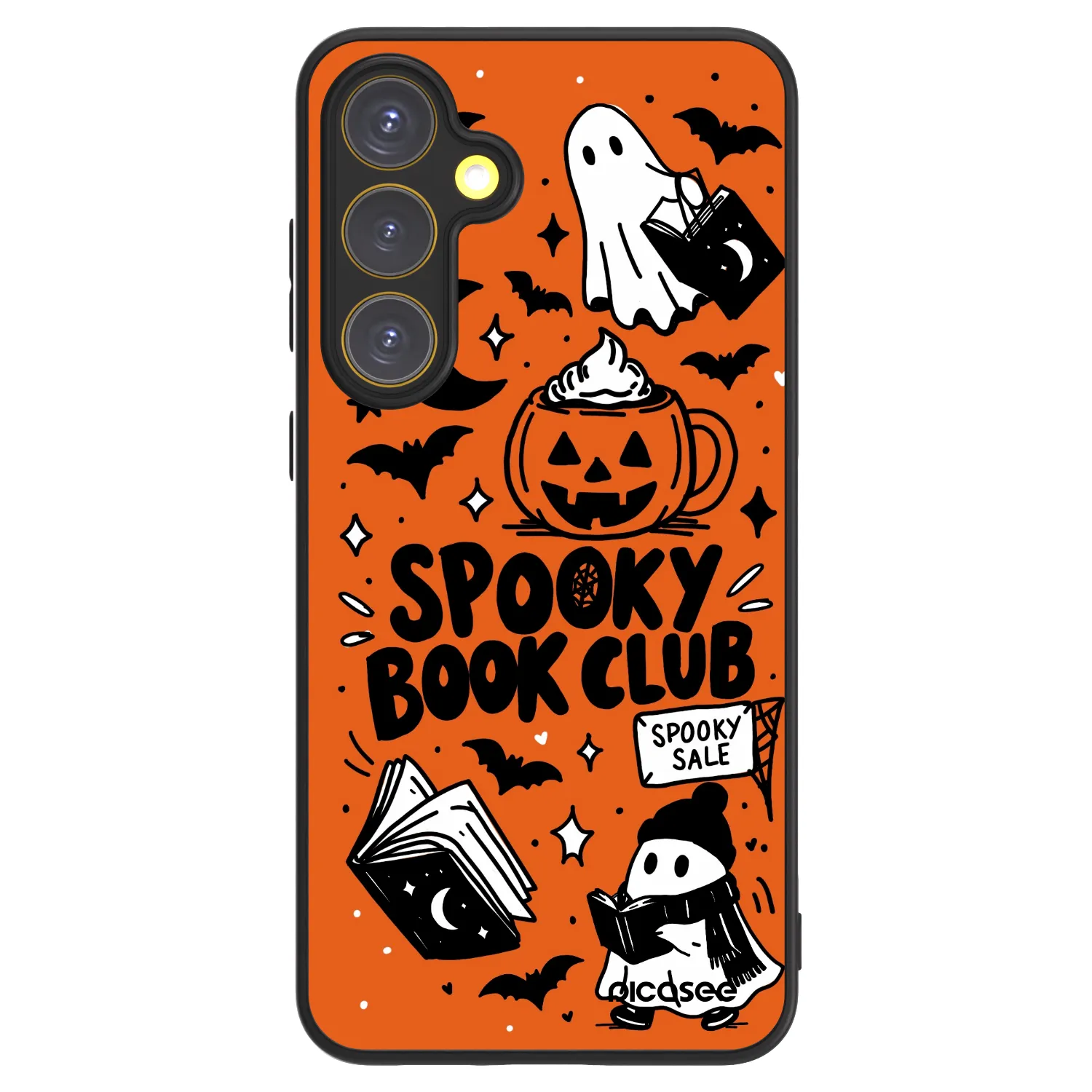Picasee ULTIMATE CASE PowerShare für Samsung Galaxy S24 FE S721B - Spooky book club