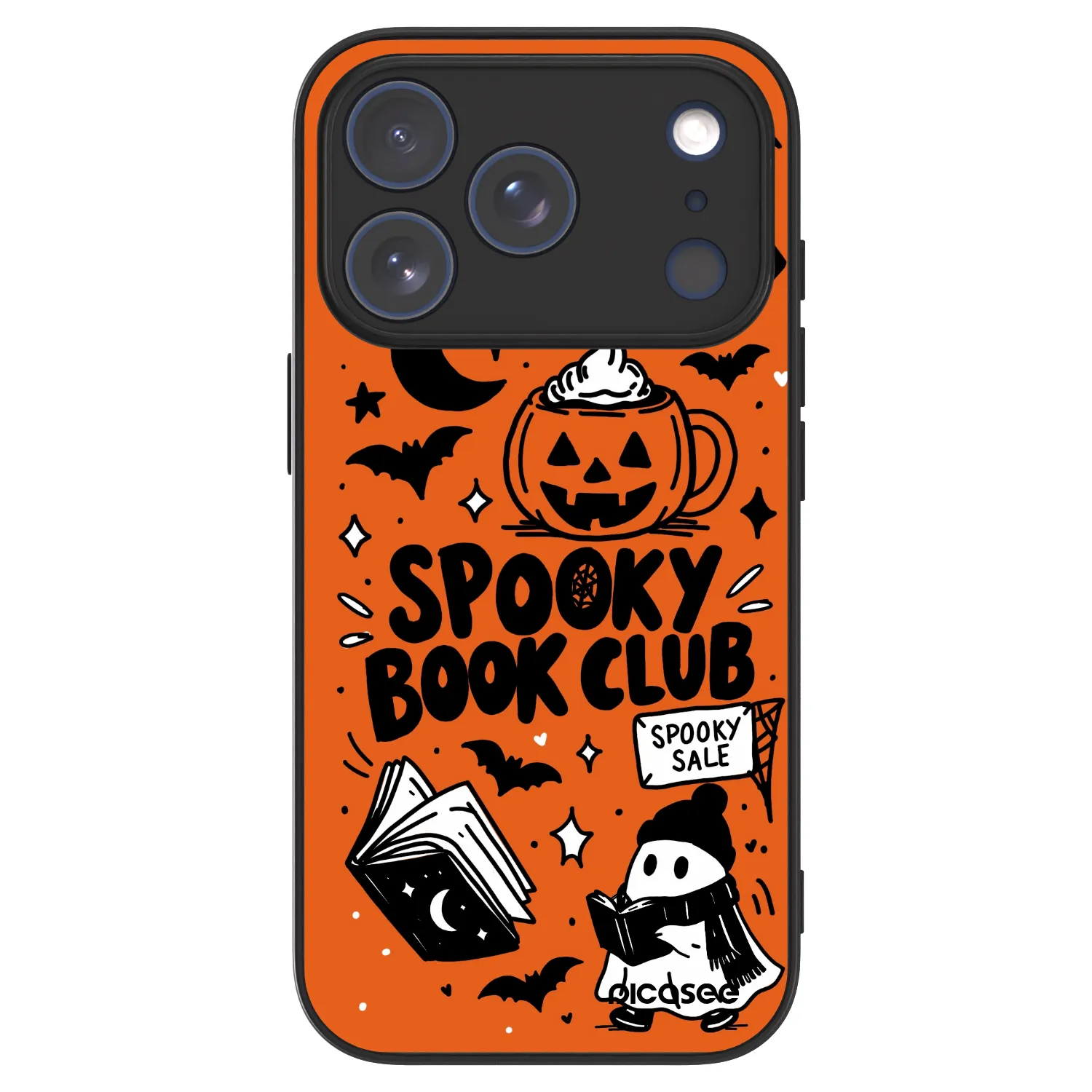 Picasee ULTIMATE CASE MagSafe für Apple iPhone 17 Pro - Spooky book club