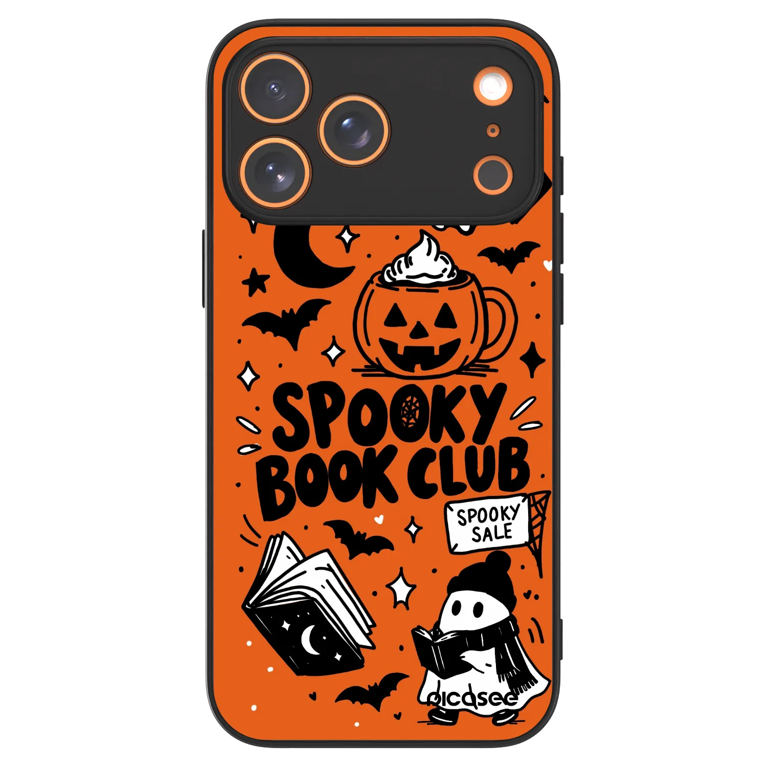 Picasee ULTIMATE CASE MagSafe für Apple iPhone 17 Pro Max - Spooky book club