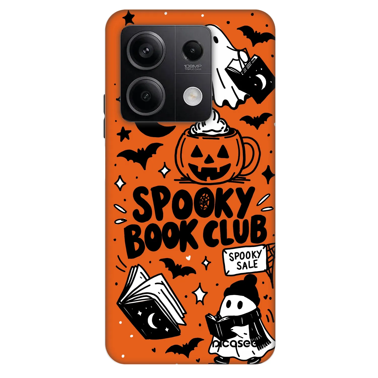 Picasee Fashion Case für Xiaomi Redmi Note 13 5G - Spooky book club