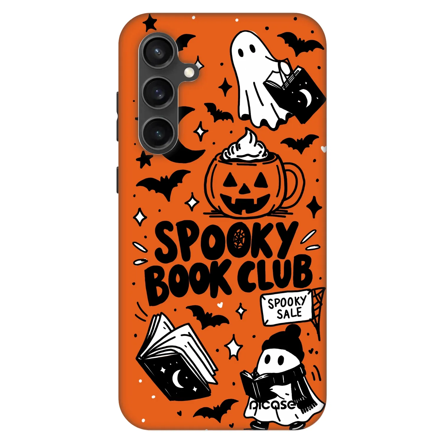 Picasee Fashion Case für Samsung Galaxy S23 FE S711B - Spooky book club