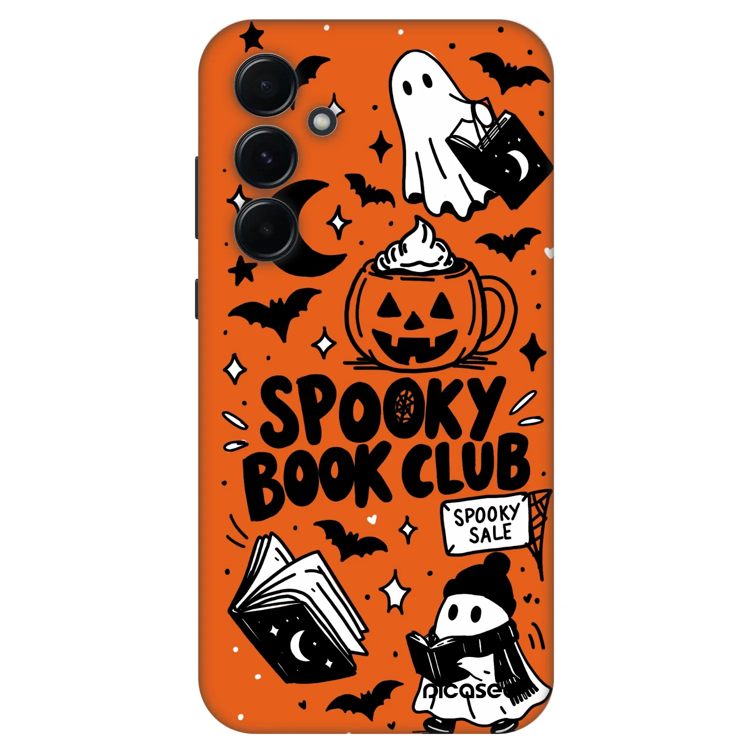 Picasee Fashion Case für Samsung Galaxy A55 5G A556B - Spooky book club