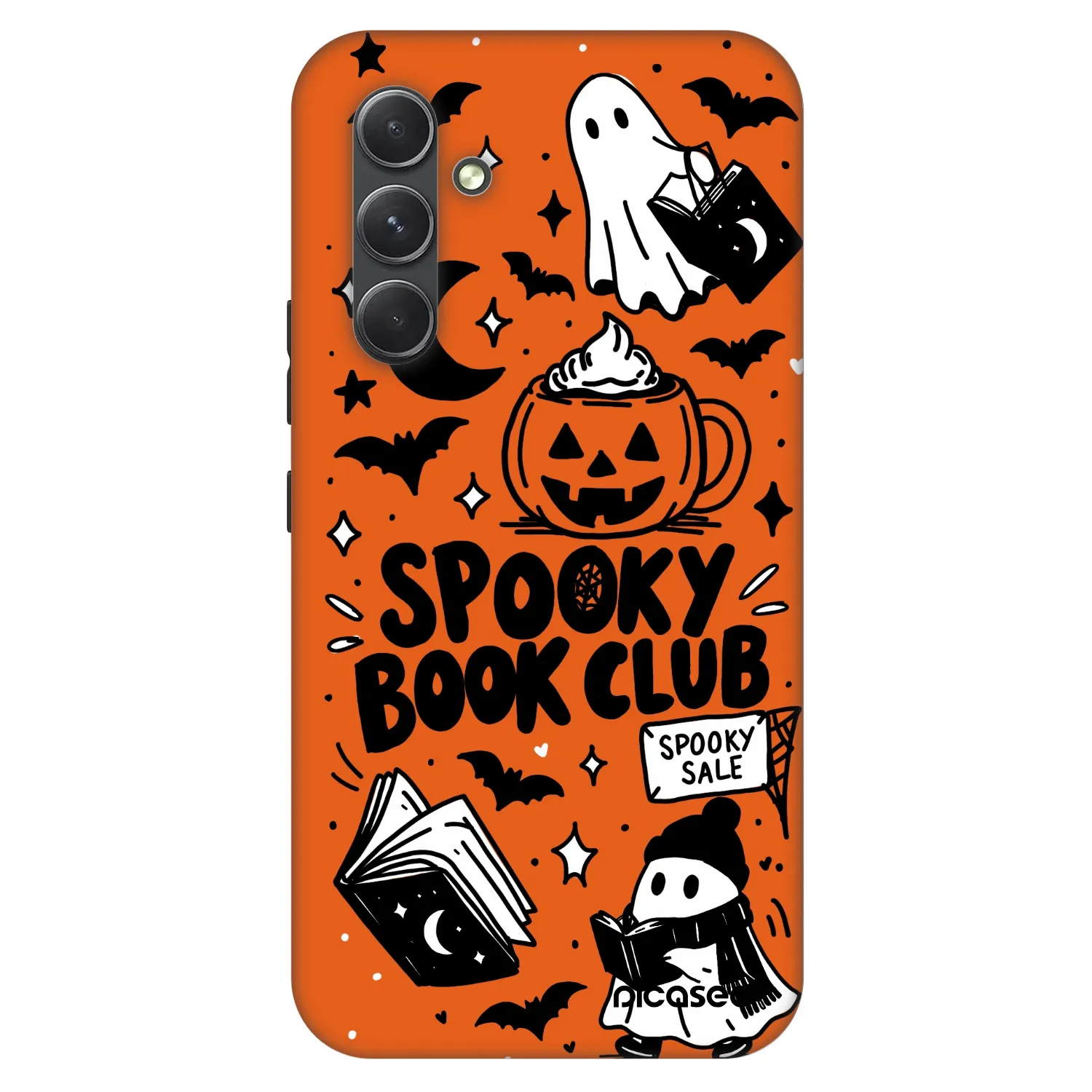 Picasee Fashion Case für Samsung Galaxy A54 5G A546B - Spooky book club