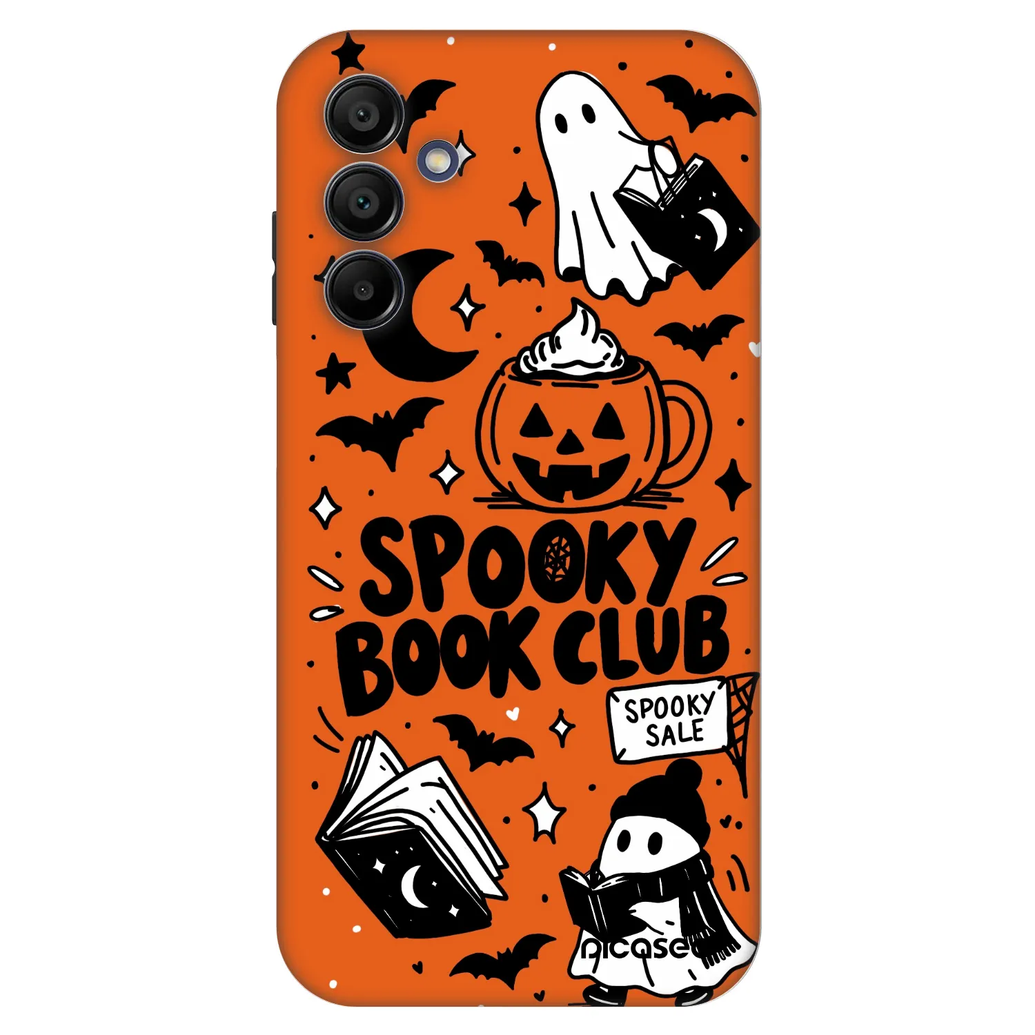Picasee Fashion Case für Samsung Galaxy A15 A155F 4G - Spooky book club